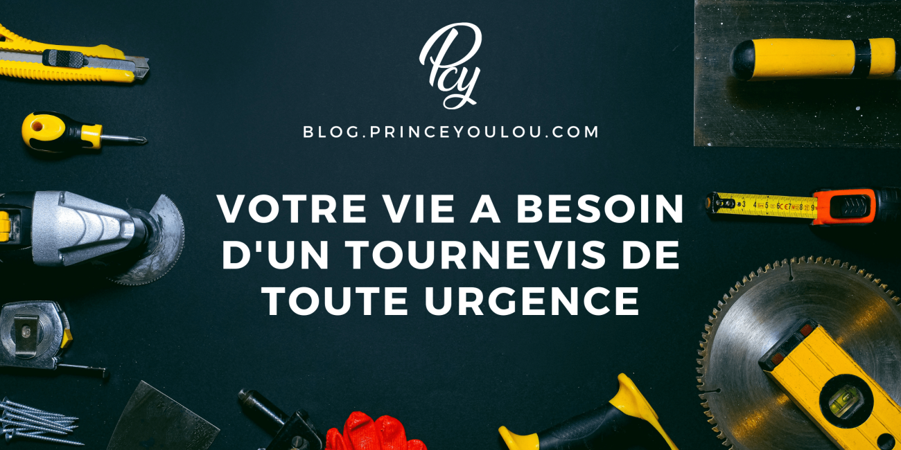 Votre vie a besoin d'un tournevis de toute urgence